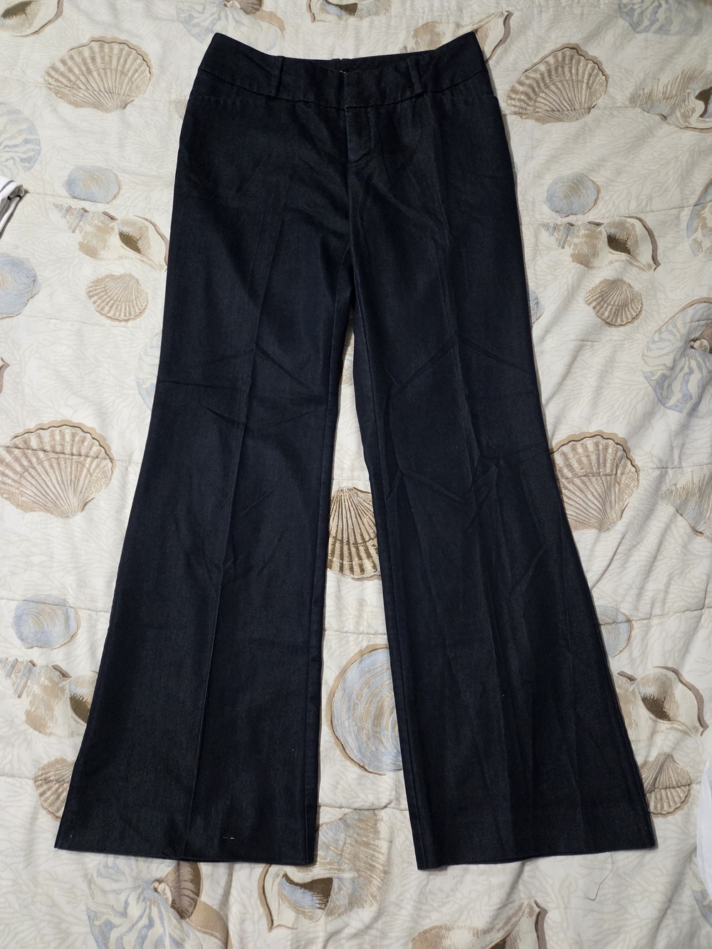 Mossimo Wide Leg Women's Pants - Navy, Size 4